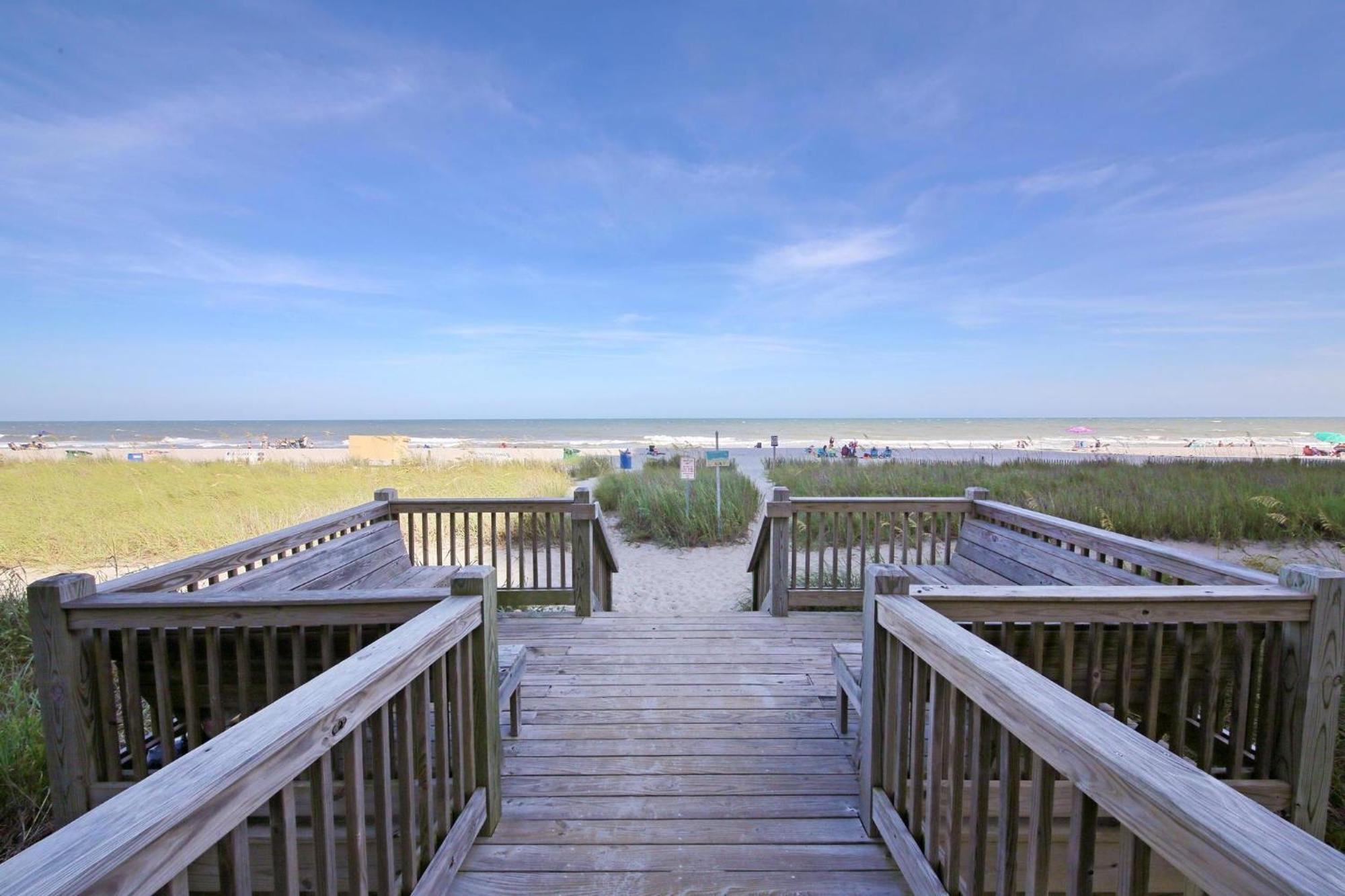 マートルビーチ 1604 N Ocean Blvd, 0906 - Ocean Front Sleeps 8ヴィラ エクステリア 写真