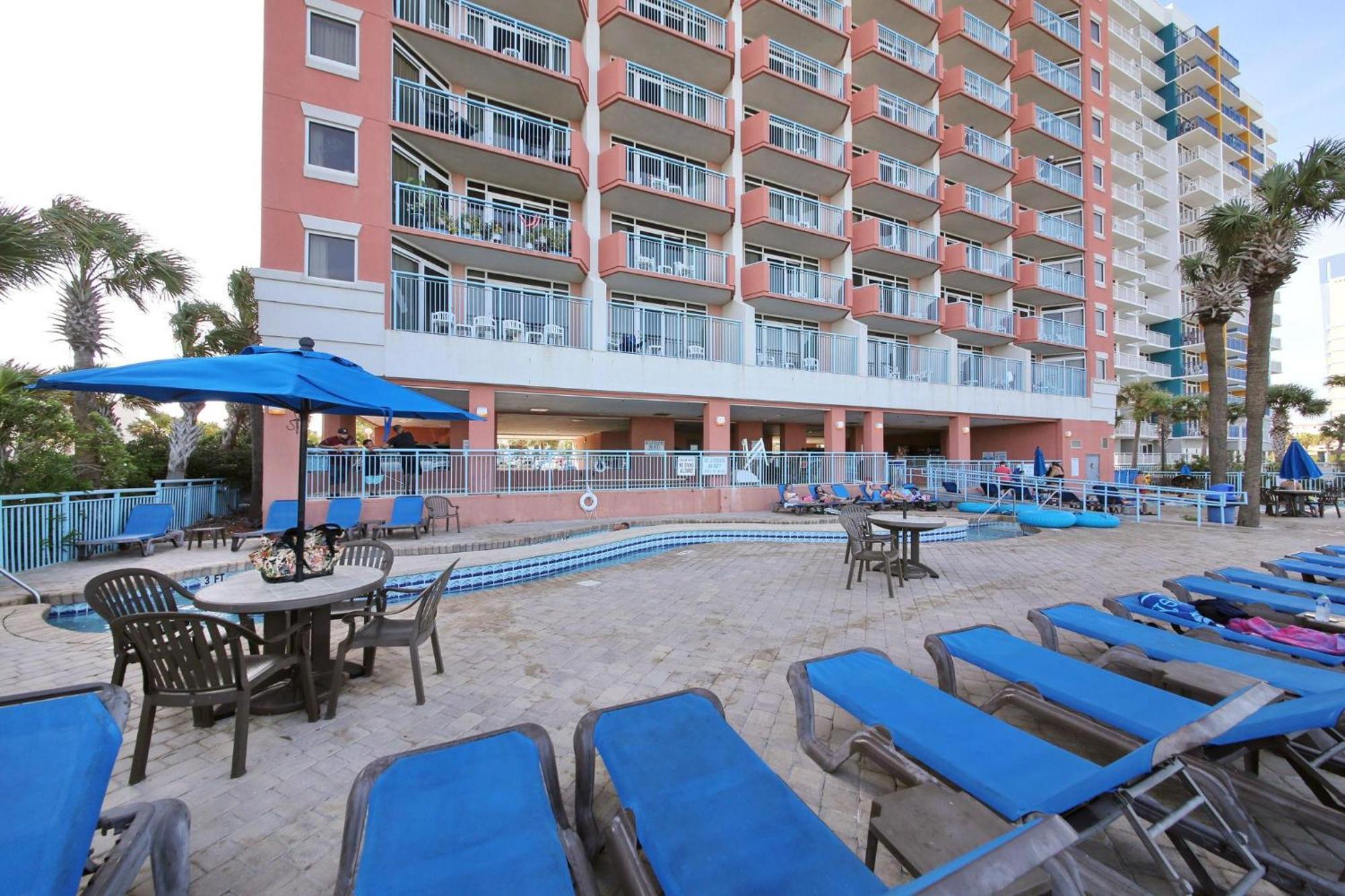 マートルビーチ 1604 N Ocean Blvd, 0906 - Ocean Front Sleeps 8ヴィラ エクステリア 写真