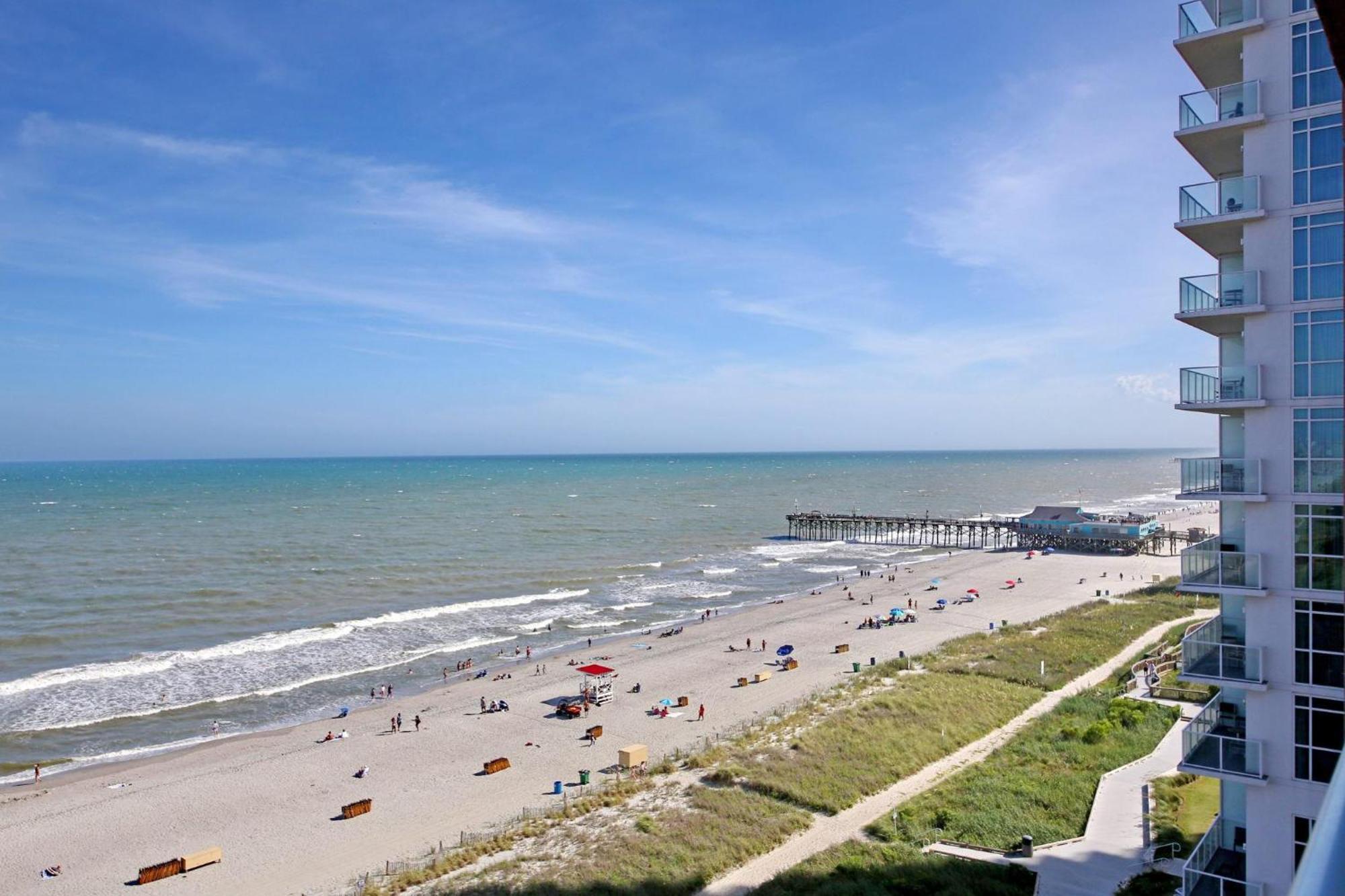 マートルビーチ 1604 N Ocean Blvd, 0906 - Ocean Front Sleeps 8ヴィラ エクステリア 写真