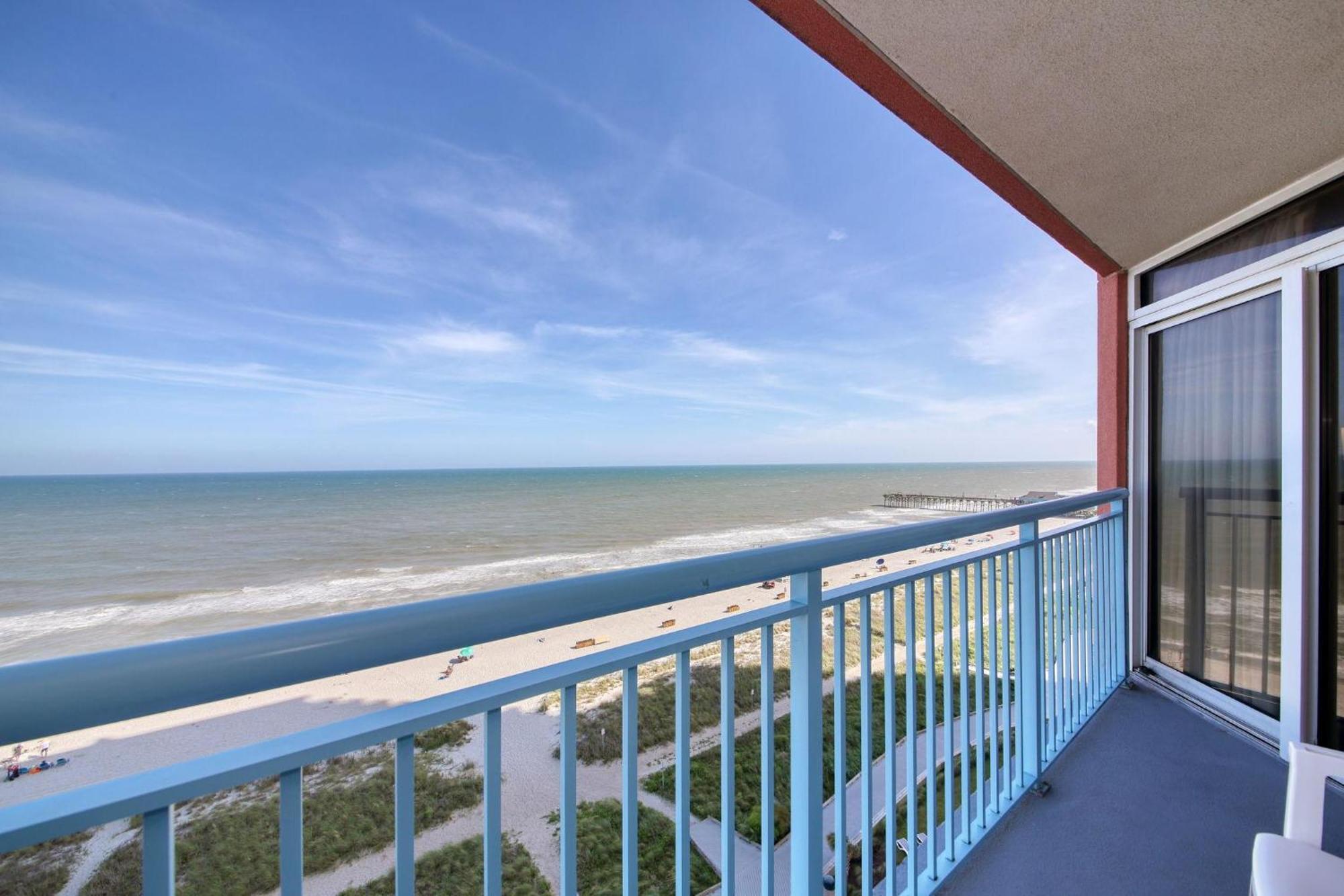 マートルビーチ 1604 N Ocean Blvd, 0906 - Ocean Front Sleeps 8ヴィラ エクステリア 写真