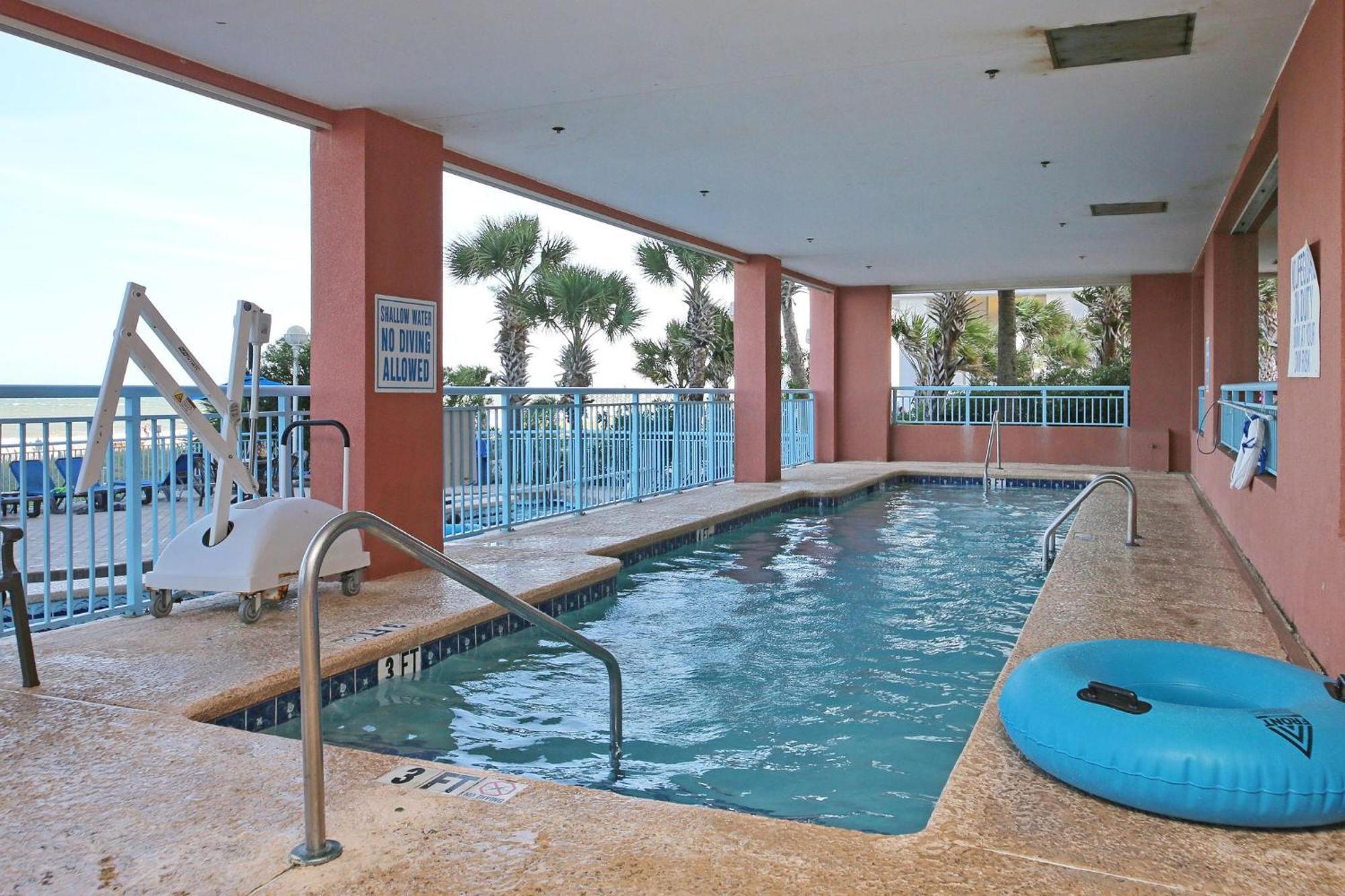 マートルビーチ 1604 N Ocean Blvd, 0906 - Ocean Front Sleeps 8ヴィラ エクステリア 写真