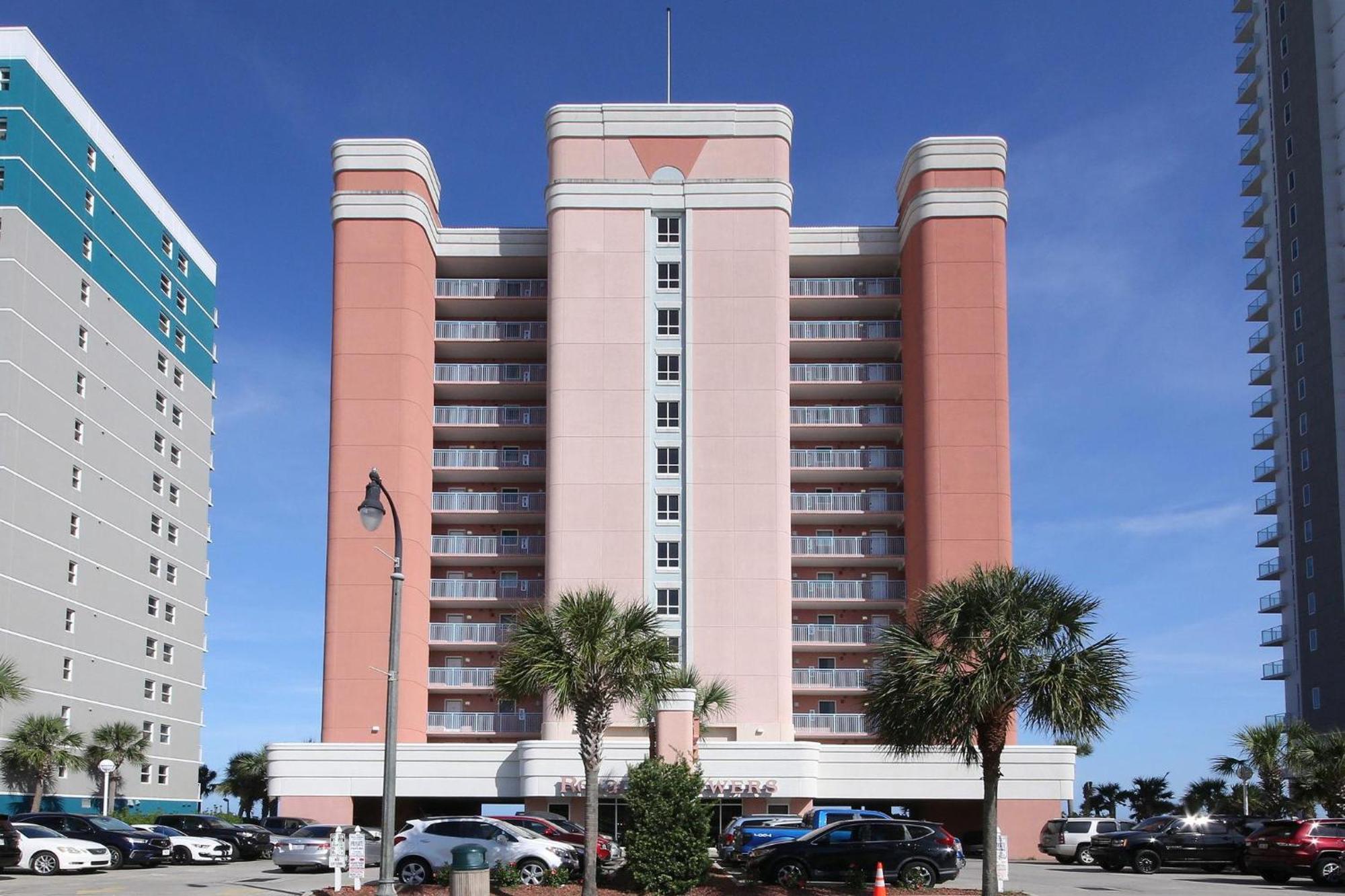 マートルビーチ 1604 N Ocean Blvd, 0906 - Ocean Front Sleeps 8ヴィラ エクステリア 写真