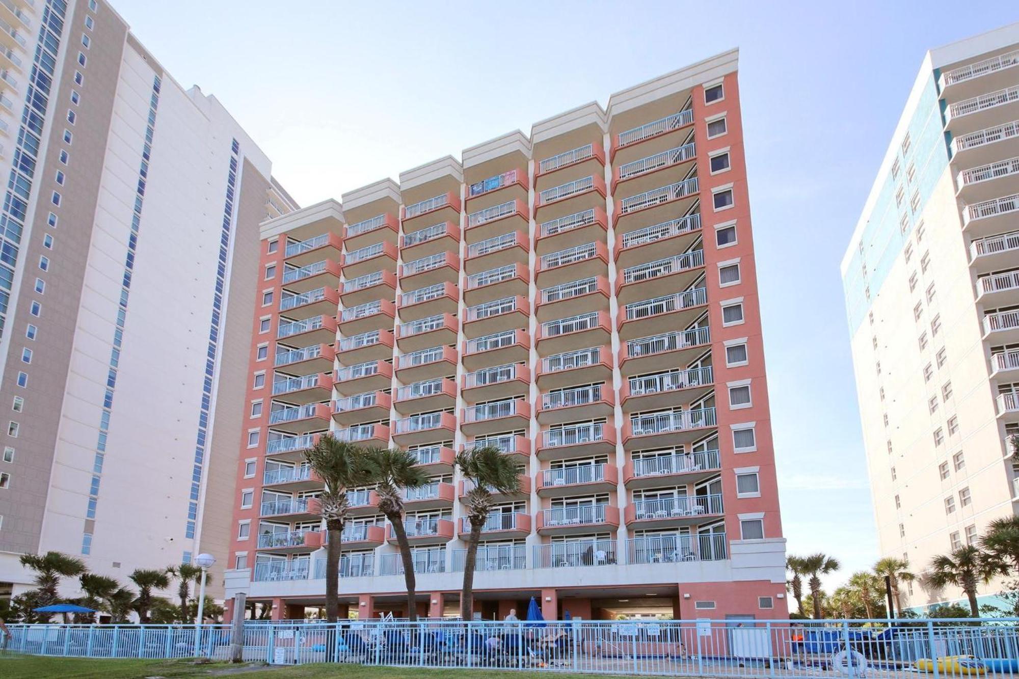 マートルビーチ 1604 N Ocean Blvd, 0906 - Ocean Front Sleeps 8ヴィラ エクステリア 写真