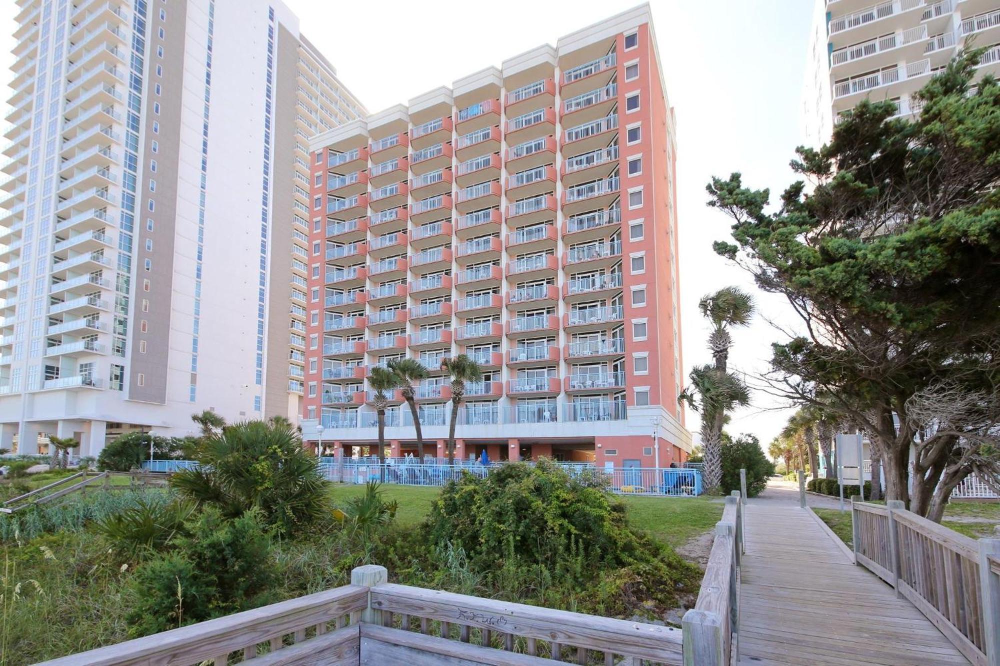 マートルビーチ 1604 N Ocean Blvd, 0906 - Ocean Front Sleeps 8ヴィラ エクステリア 写真