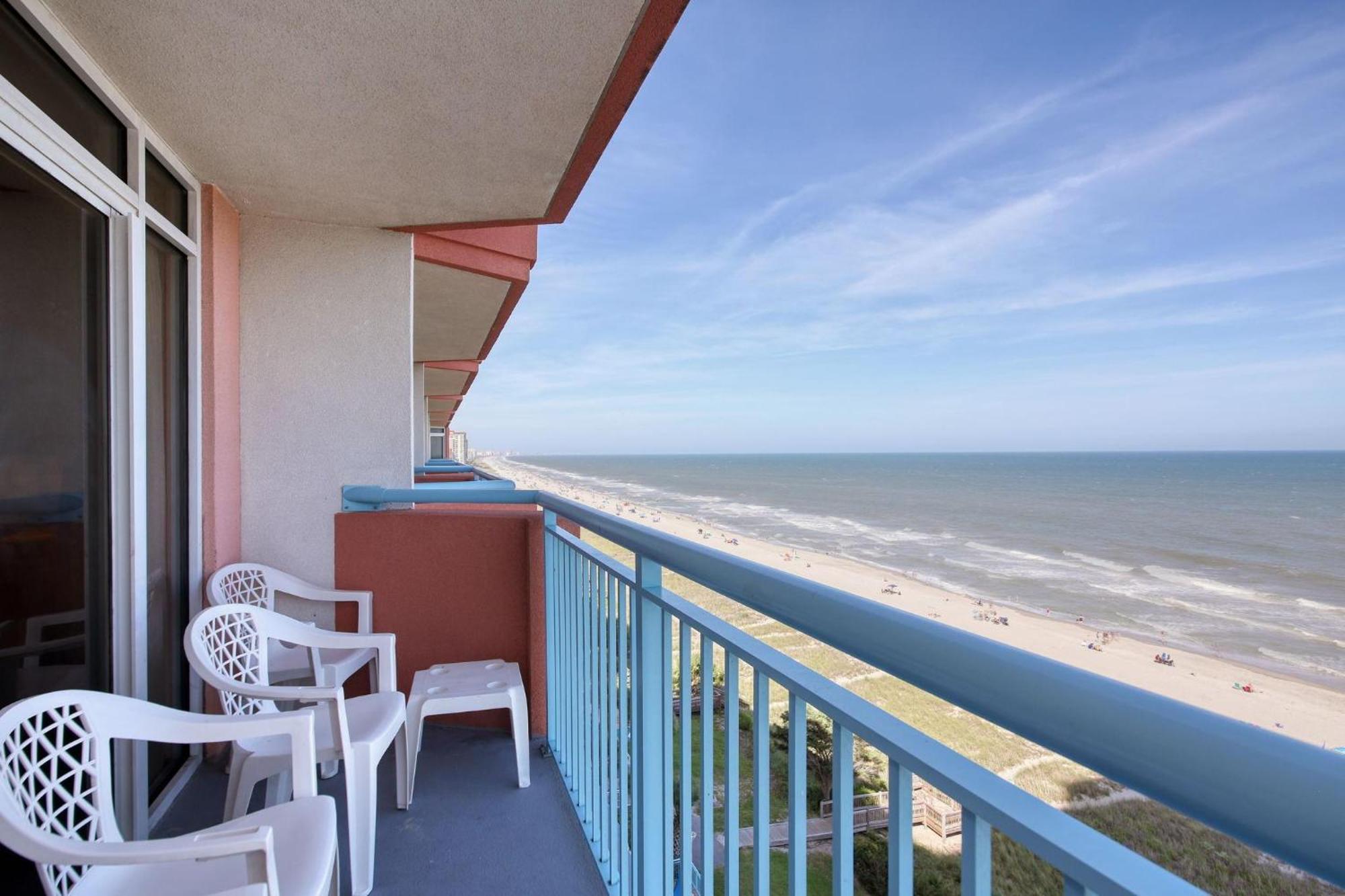 マートルビーチ 1604 N Ocean Blvd, 0906 - Ocean Front Sleeps 8ヴィラ エクステリア 写真