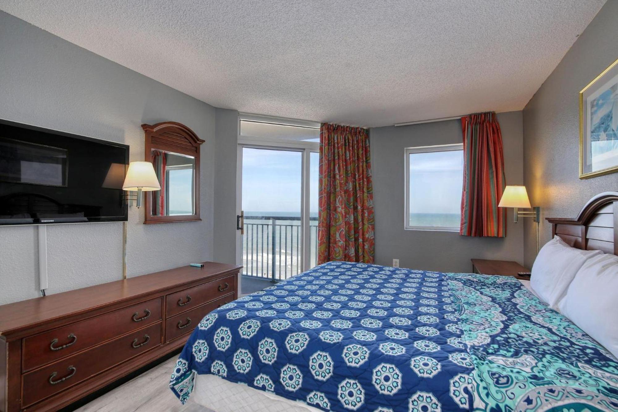 マートルビーチ 1604 N Ocean Blvd, 0906 - Ocean Front Sleeps 8ヴィラ エクステリア 写真